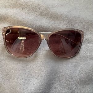 Panama‎ Jack x Foster Grant SR1023 Cat Eye Sunglasses Pink Rhinestone R50 Cat.2